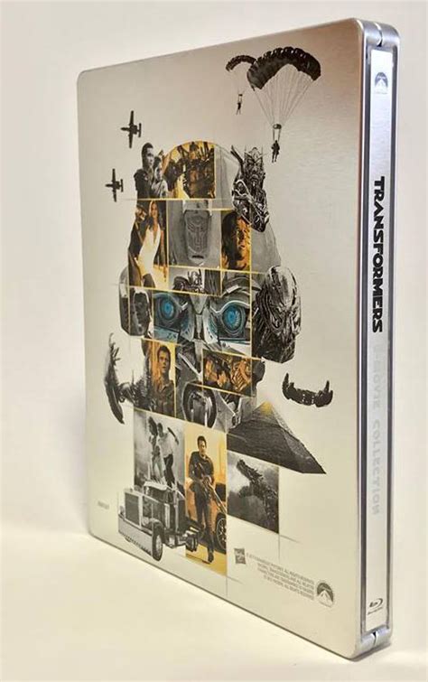 transformers five movie steel book dvd box set|transformers the ultimate movie collection.